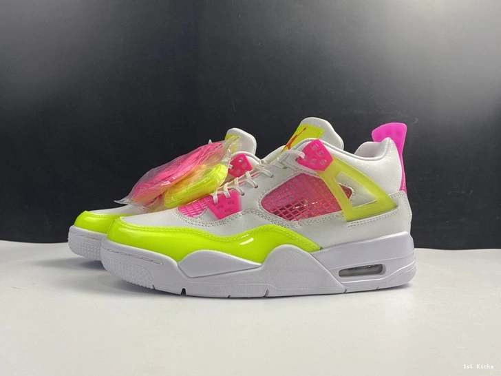 Jordan Retro 4 Pink White (GS) - CV7808-100 Lemon 0420